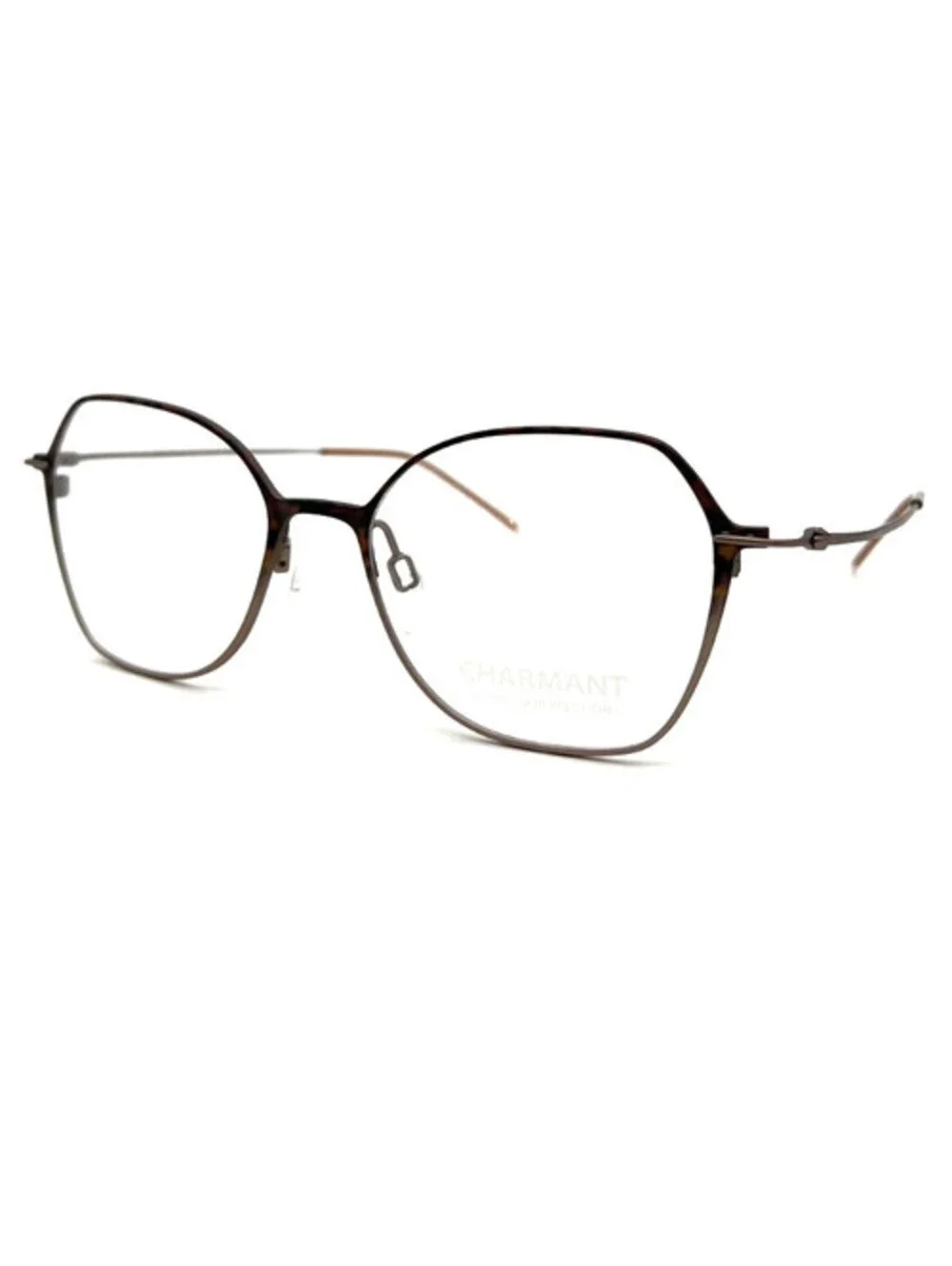 Charmant CH16715 WI Wine Geometric Authentic Eyeglass Frames 49-16-140